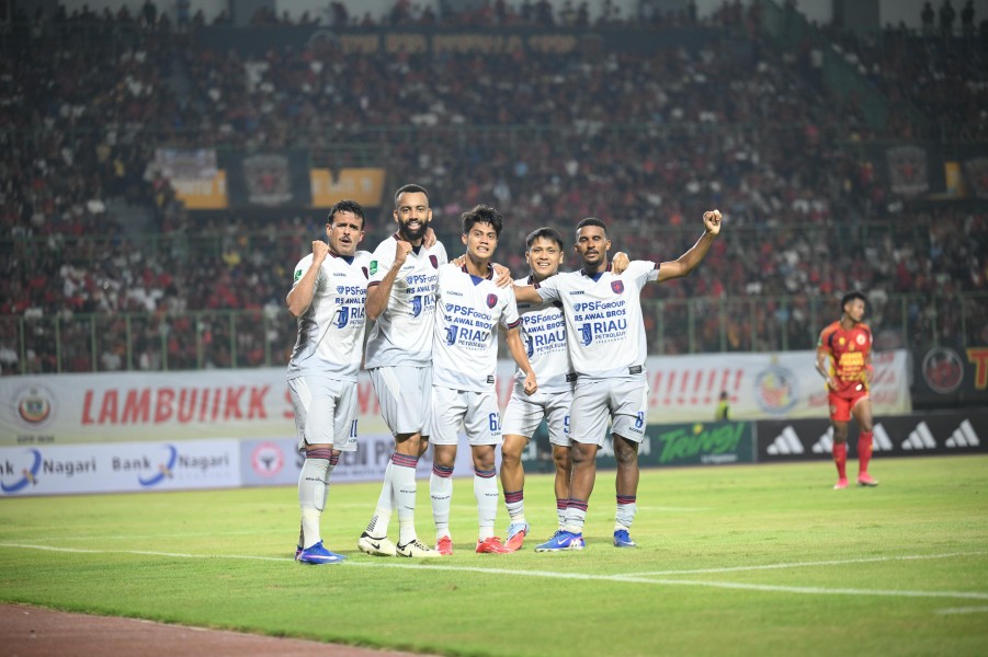 PSPS Curi 3 Poin! Semen Padang Tak Berkutik di Derby Andalas