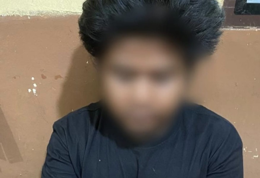 Polsek Minas Ungkap Peredaran Sabu, Kurir Diamankan Bersama Barang Bukti