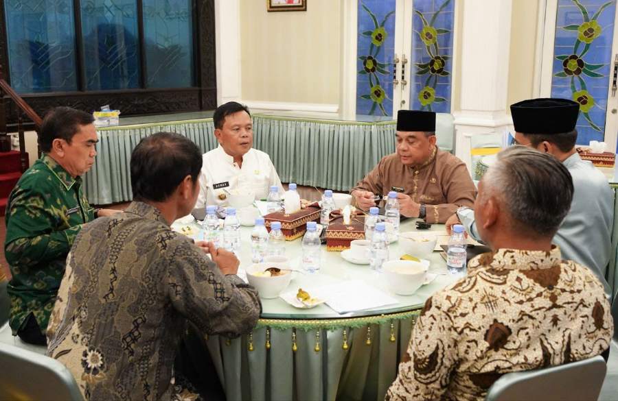 Temui Gubri, Pemkab Meranti Curhat Tak Dapat DBH Migas dan Sawit