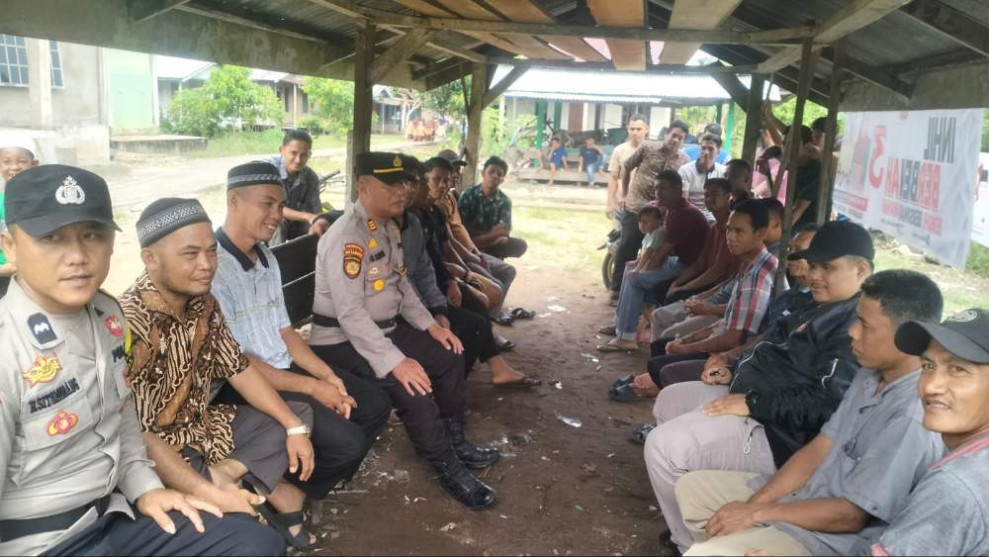 Ini Pesan Kapolsek Tempuling terhadap Masyarakat Demi Sukseskan Pilkada 2024