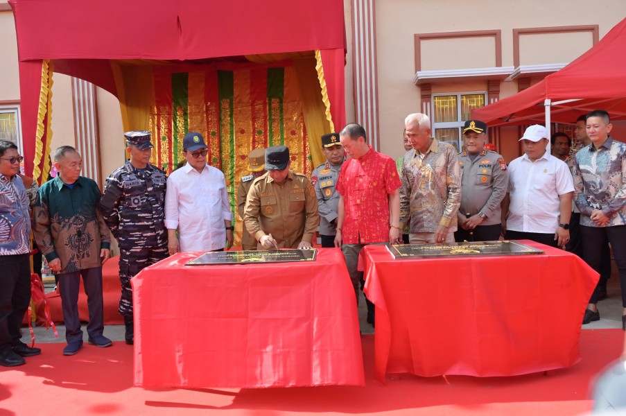 Sengaja Berangkat ke Rohil, Gubri Wahid Sampaikan Kabar Bagus Soal Jalan Sinaboi-Dumai