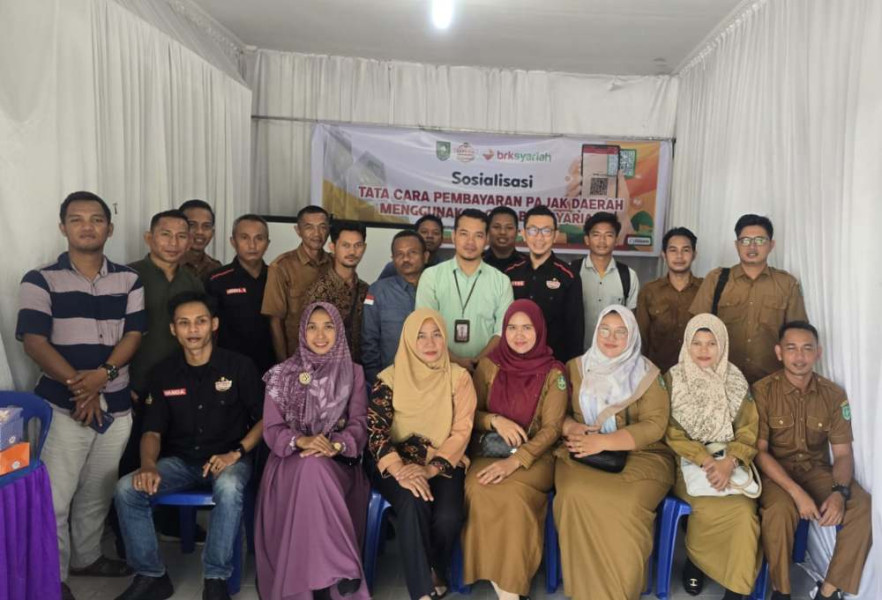 Lebih Mudah dan Cepat, Masyarakat Bisa Bayar PBB-P2 Pakai QRIS BRK Syariah