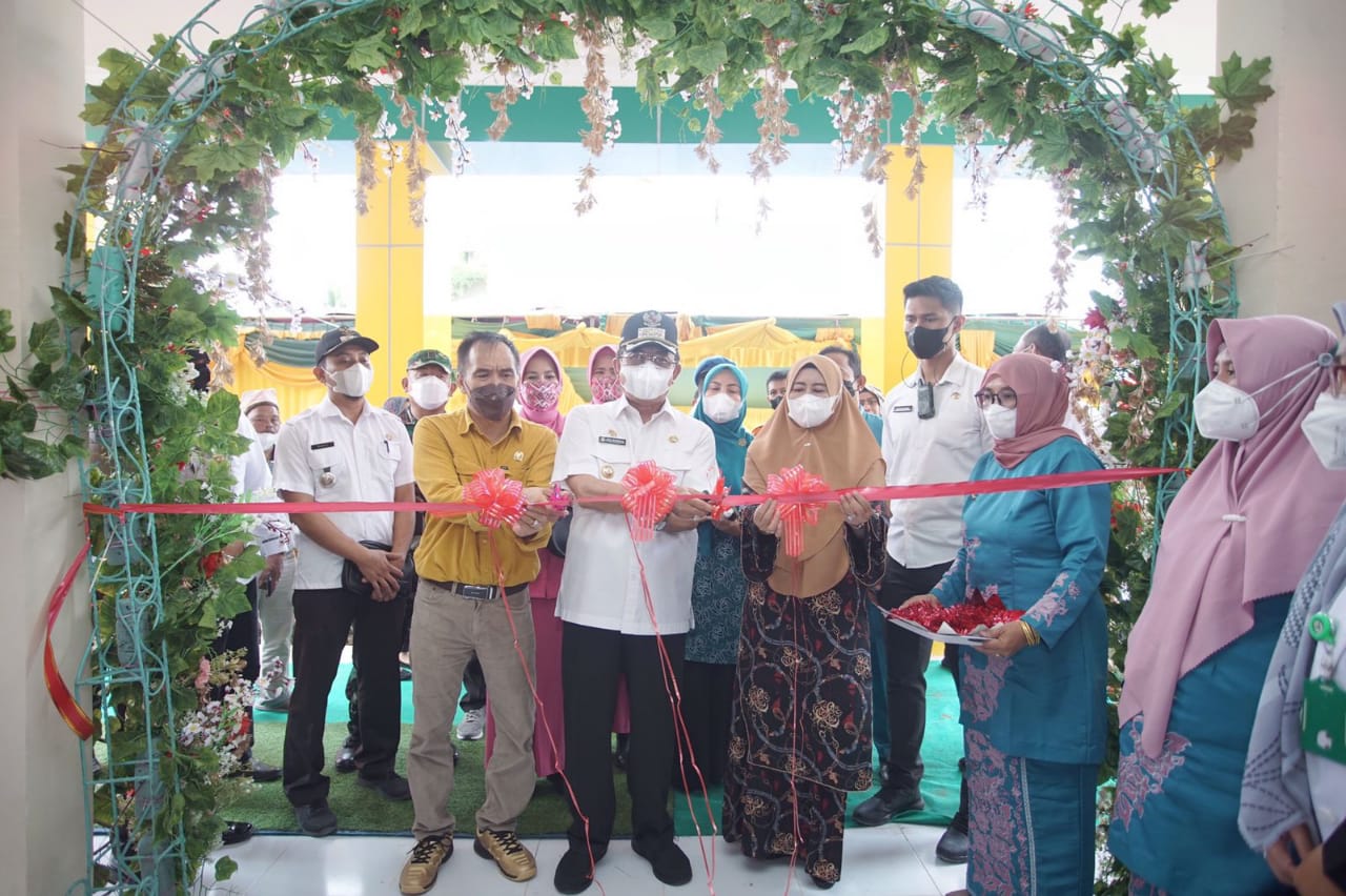 Bupati Inhil dan Ketua DPRD Resmikan Bangunan Baru UGD dan Rawat Inap Puskesmas Kotabaru