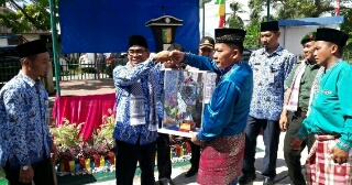 Bupati H.Mursini Buka Pacu Jalur Mini Pulau Aro