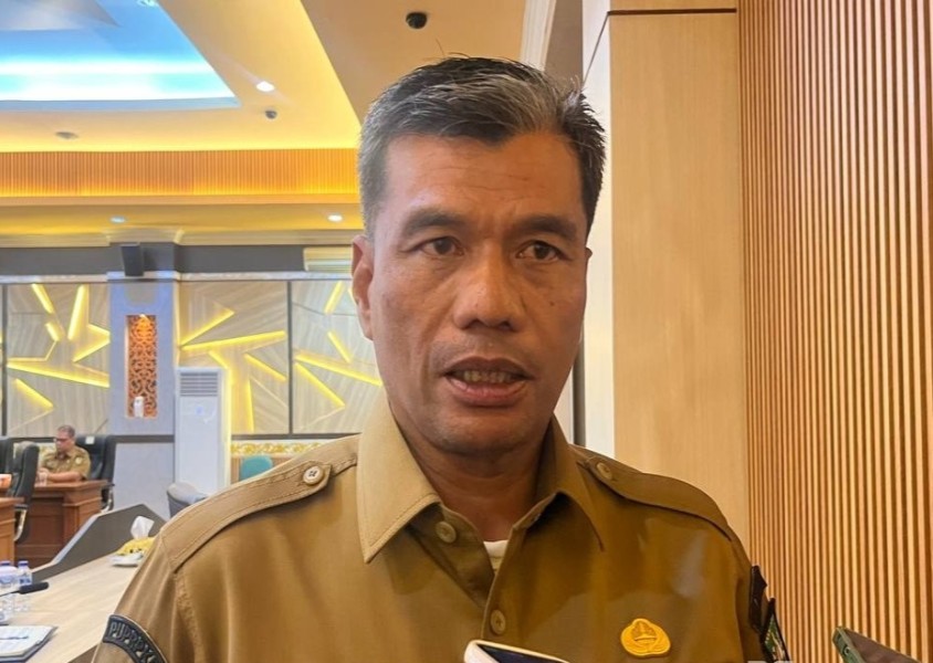 Tembus Rp97,7 Miliar, Pemprov Riau Bangun Rigid Pavement 8,9 Km di Rokan Hilir