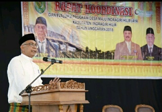 Triwulan Kedua, Pjs Bupati Inhil Ingatkan Desa Yang Belum Cairkan Dana Segera Mengajukannya