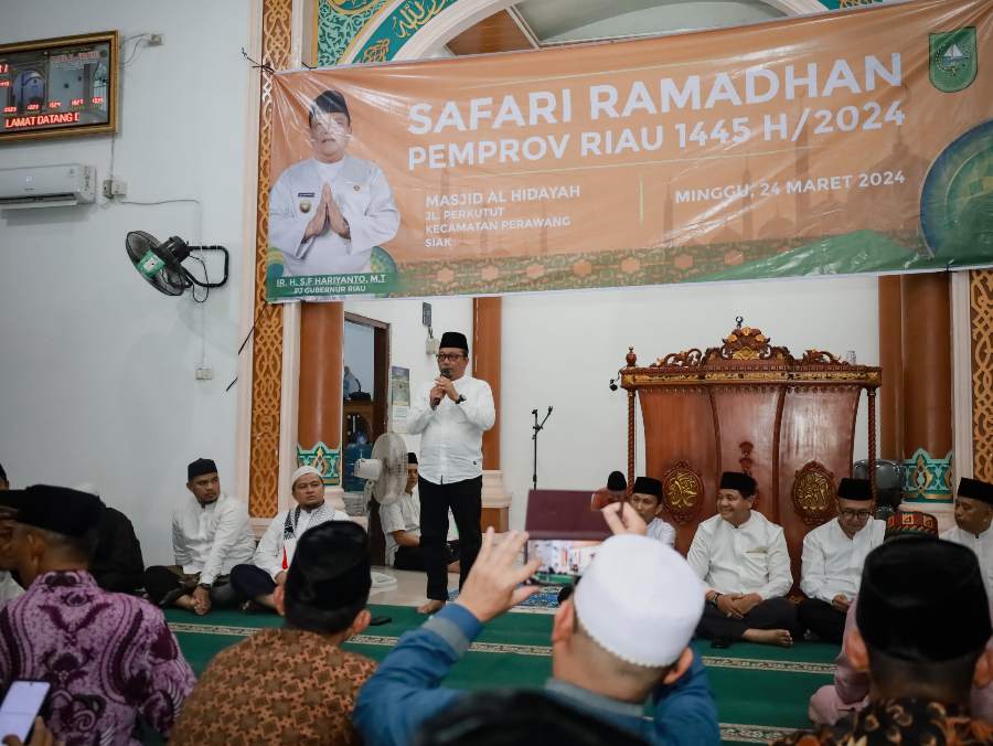 Sekda Siak Arfan Usman Sambut Tim Safari Ramadhan Pemprov Riau