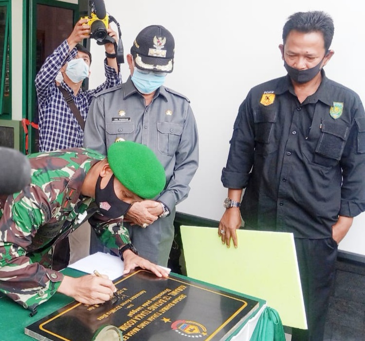 Danrem 031/WB Resmikan Penggunaan Kantor dan Perumahan Koramil 12/Batang Tuaka