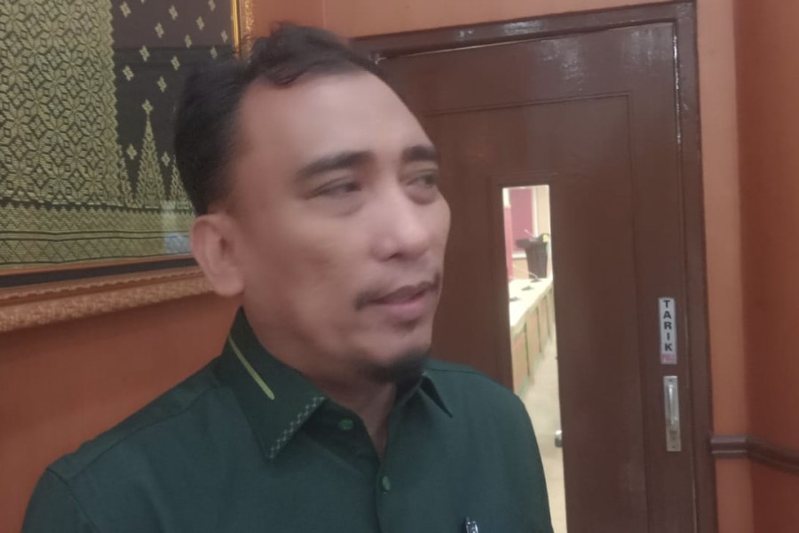 Ikbal Sayuti Sorot Keamanan Gedung Kantor Bupati Inhil Pasca Kebakaran