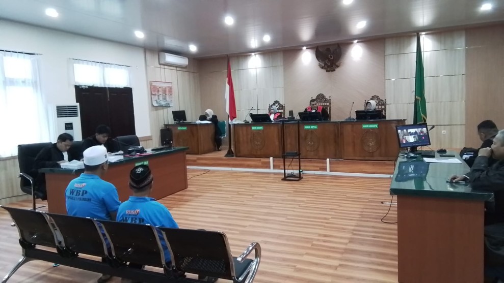 Juru Ukur BPN Inhu Kasus Dugaan Korupsi Penerhitan SHM Rugikan Negara Rp1,7 Miliar Dituntut 4 Tahun Penjara