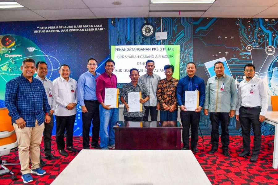 BRK Syariah Alokasikan Pembiayaan Replanting untuk 178 Hektar Kebun Sawit di Desa Air Putih Inhu