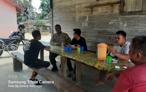 Polsek Rambah Hilir Gelar Giat Colling System Dalam Rangka Pilkada 2024