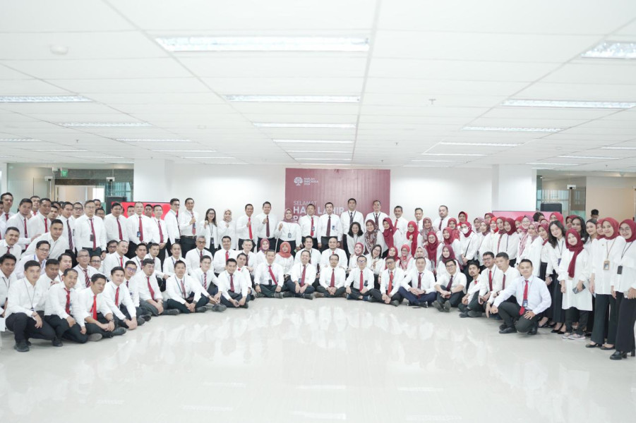 BRI RO Pekanbaru Gelar Upacara Hari Lahir Pancasila,