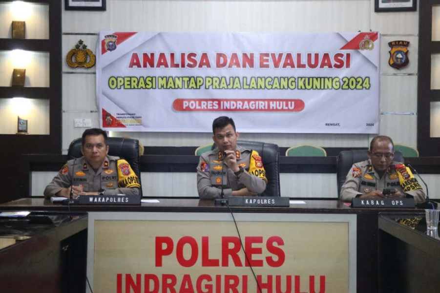 Kapolres Inhu Minta Satgas Petakan Potensi Gangguan Proses Pilkada 2024