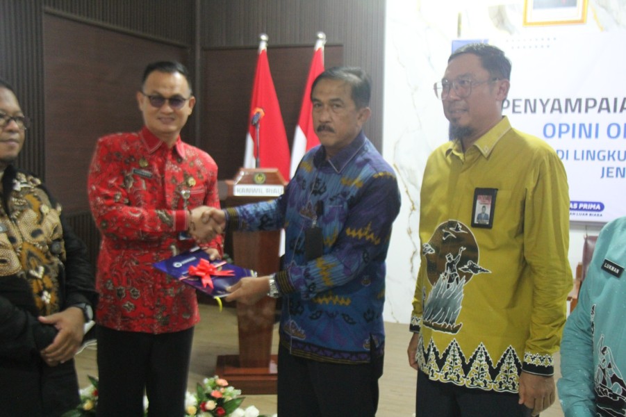 Kalapas Pekanbaru Hadiri Evaluasi Ombudsman 2025, Perkuat Komitmen Pelayanan Publik Bersih