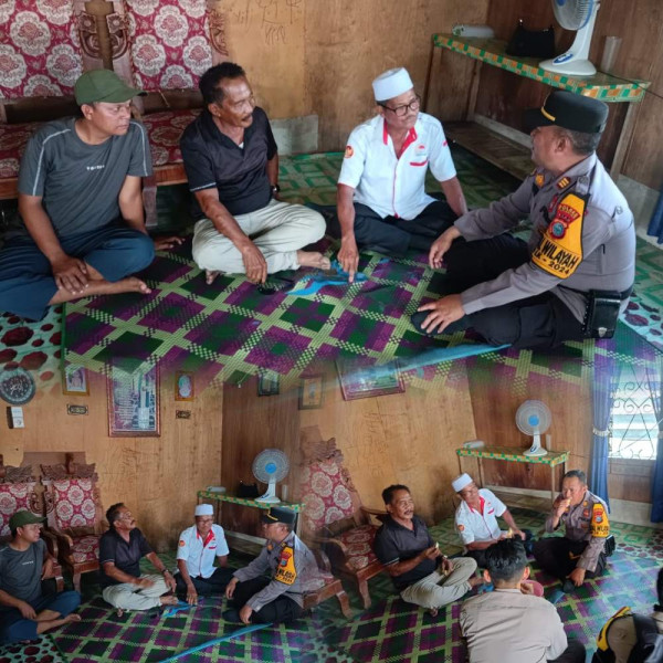 Polsek Tempuling Minta Warga Gunakan Hak Pilih Pilkada 2024