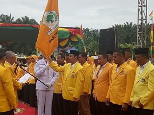Pengurus DPD II Golkar Siak Resmi Dilantik