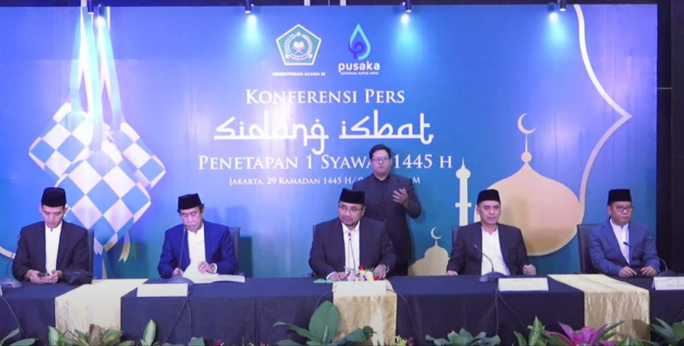 Pemerintah Tetapkan Lebaran Idul Fitri pada Rabu 10 April 2024