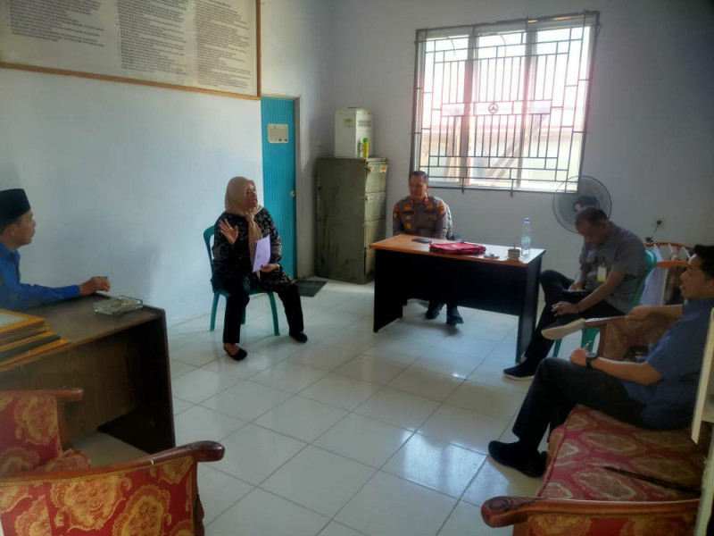 Masa Tahapan Kampanye Pilkada 2024, Kapolsek Kandis  Intensifkan Gelar Cooling System