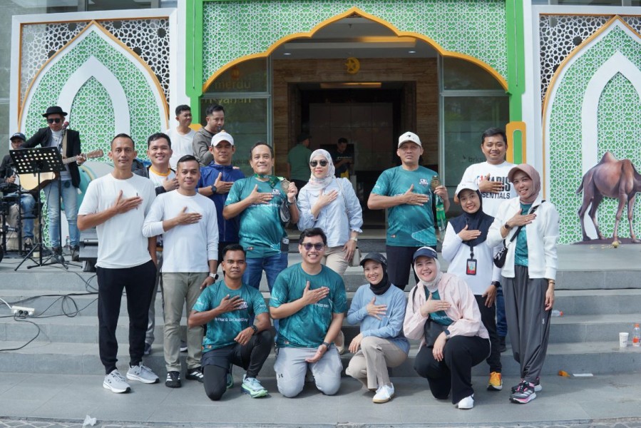 500 Bibit Tanaman dan Donasi untuk Rumah Singgah Kanker Jadi Penutup BRKS Walk and Run 2026