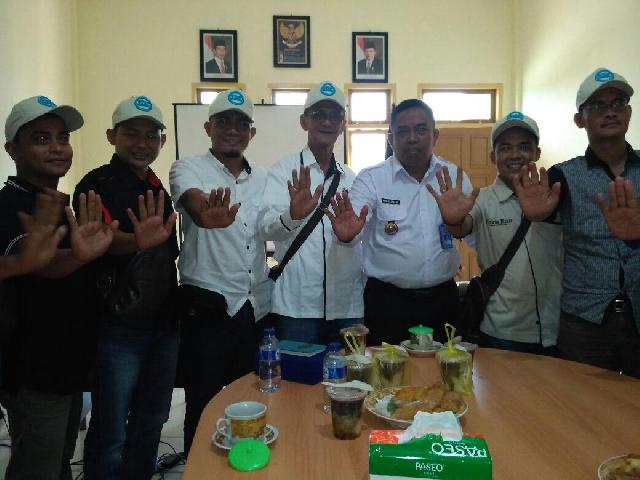 Sosialisasikan Bahaya Narkoba, BNNK Kuansing Gandeng FLM