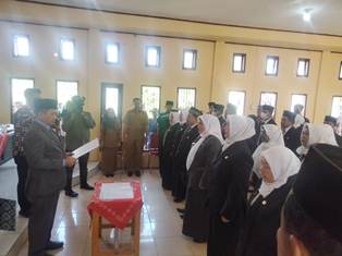 Lantik Sejumlah Kepsek dan Korwil, Kadisdikbud Rohil: Jalankan Amanah Penuh Tanggung Jawab 