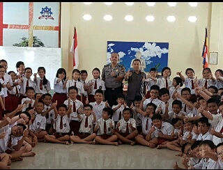 Tingkatkan Program Polri, Sat Binmas Polresta Pekanbaru Kunjungi Sekolah-sekolah 