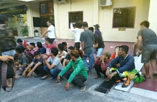 Puluhan Remaja Lagi Balap Liar Diamankan Petugas 