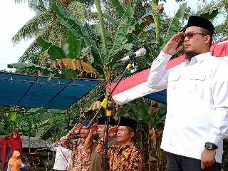 Saat Ade Agus Hartanto Jadi Irup HUT RI di Pedesaan , ini Harapanya 