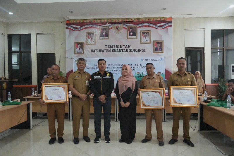 Launching Website Desa Cinta Statistik, Bupati Harapkan Desa Punya Bank Data  Kongkret