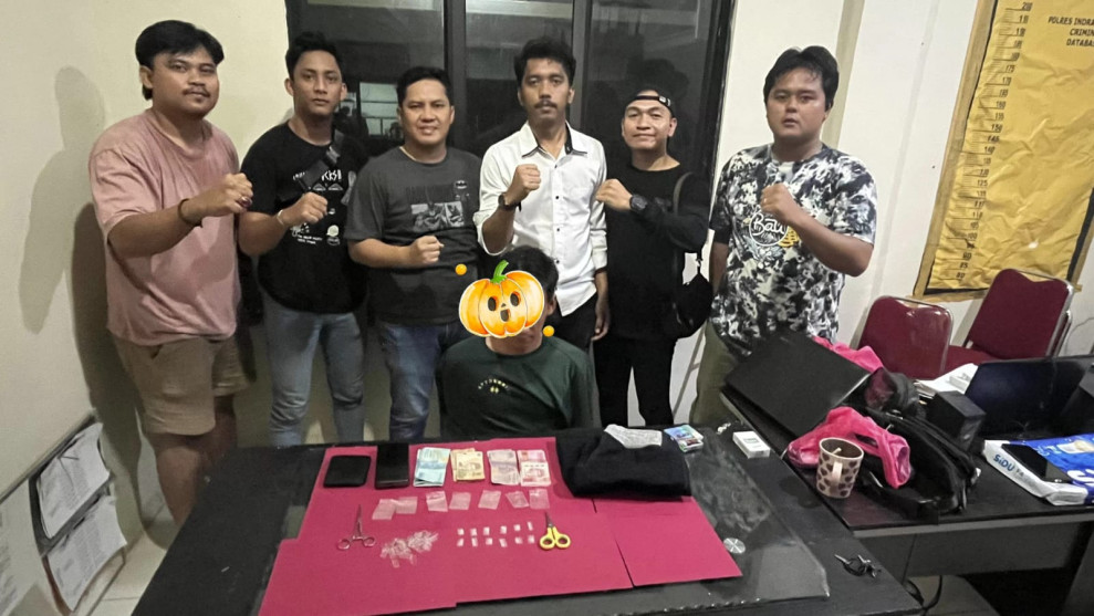 Jadi Pengedar Sabu, Pemuda di Inhil Dibekuk Polisi