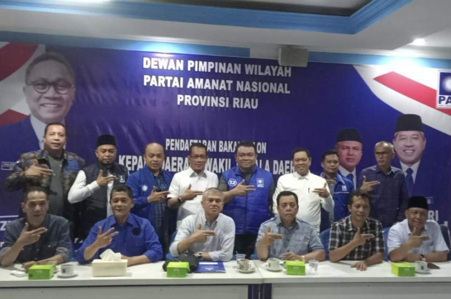 Silahkan Daftar!, Awal Mei PAN Resmi Buka Pendaftaran Calon Kepala Daerah se Riau