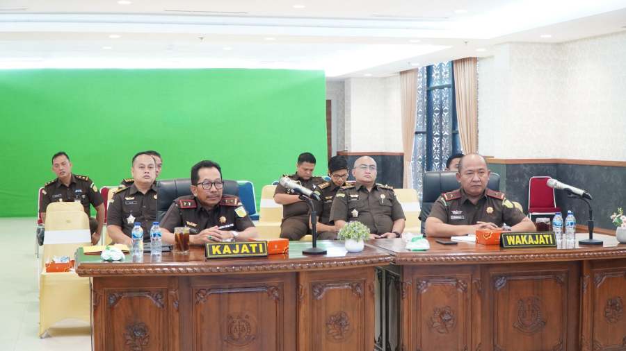 H-1 Pemungutan Suara, Kejati Riau Bahas Kesiapan Intelijen pada Pemilu 2024