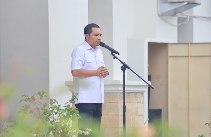 Pimpin Apel Perdana Pasca Lebaran, Kepala Bapenda Pekanbaru: Berikan Pelayanan Prima kepada Masyarakat