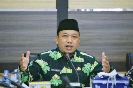 Hadapi Krisis Pangan Wabup Husni Beri 'PR' Dinas DPMK & Ketahanan Pangan 