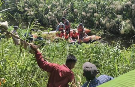 Si Pencari Rumput Diserang Buaya di Sungai Bentayan Rohil Ditemukan Tewas