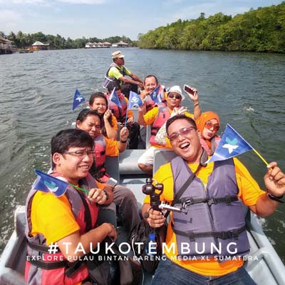 XL Ajak Awak Media Explorer Bintan