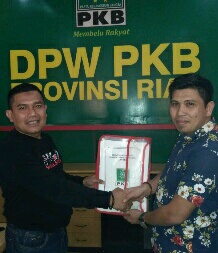 Daftar ke PKB Detik Terakhir, Musliadi Tegaskan tidak Berharap Berpasangan dengan Incumbent