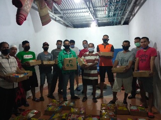 PKB Pekanbaru Sapa Konstituen Terdampak Covid-19, Tukang Bangunan: Kirain Lupa Sama Kami