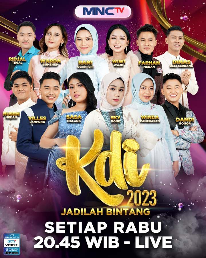12 Kontestan Bersaing untuk Menjadi Calon Bintang Dangdut Masa Depan di Kontes KDI 2023