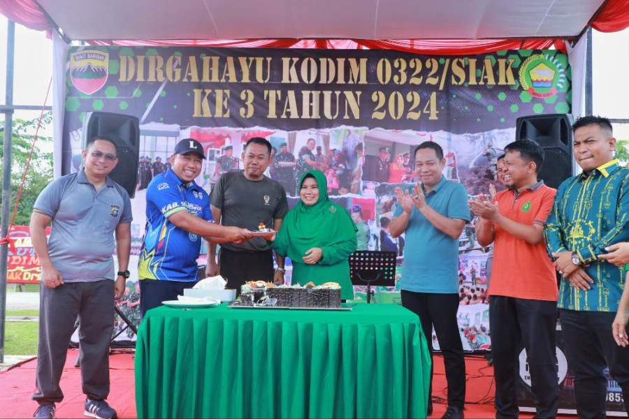 Husni Merza: Selamat Hari Jadi Kodim 0322/Siak ke-3 Tahun 2024, Semangat Juang Bela Rakyat