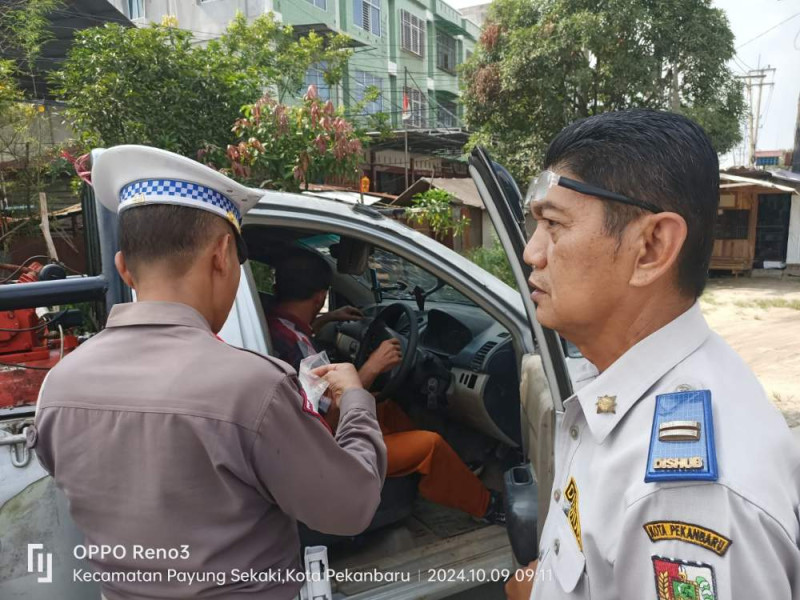 Ditlantas Polda Riau Gelar Operasi Rutin Gakkum demi Cegah Laka Lamtas