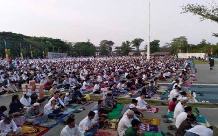 Shalat Idul Fitri 1446 H di Riau Akan Dilaksanakan di 6.039 lokasi, di Pekanbaru Ini Lokasinya