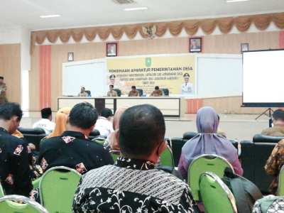 218 Sekdes Kuantan Singingi Ikuti Pelatihan IDM di Dang Purnama Rengat