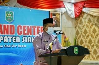 Bupati Alfedri Sampaikan RAPBD Kabupaten Siak Tahun Anggaran 2022